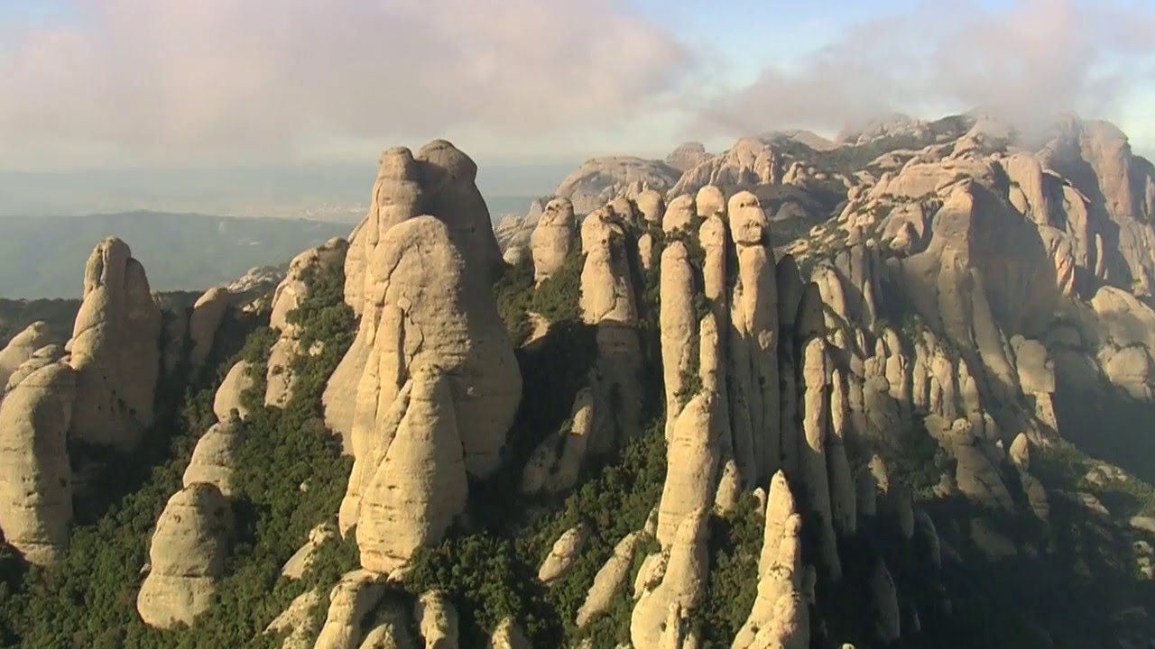 Montserrat -  the 'sacred mountain' - der 'heilige Berg'