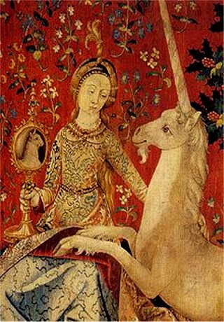 Reyes Merovingios - Unicornio símbolo de Pureza